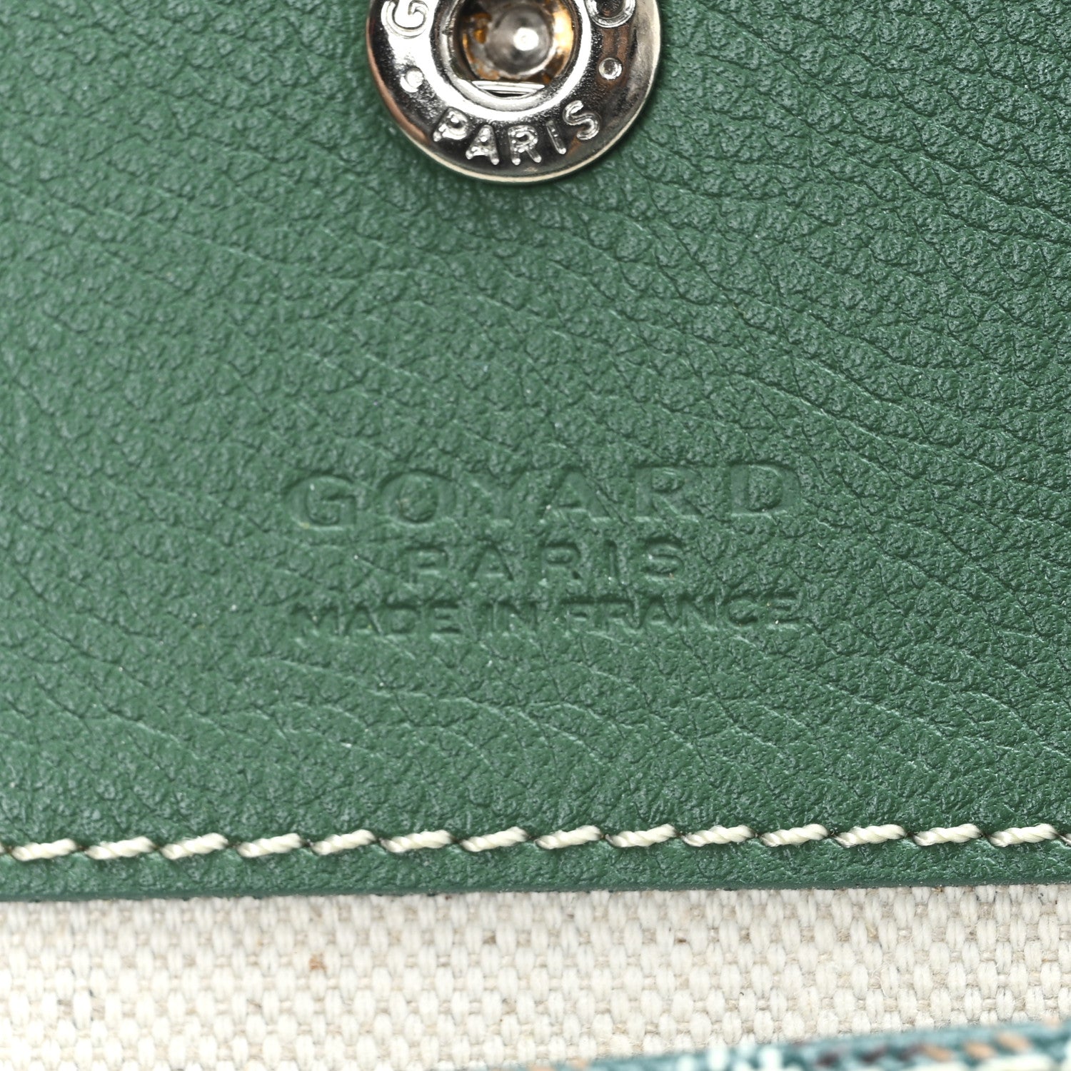 Goyard Goyardine Saint Louis PM Green 7 of 13