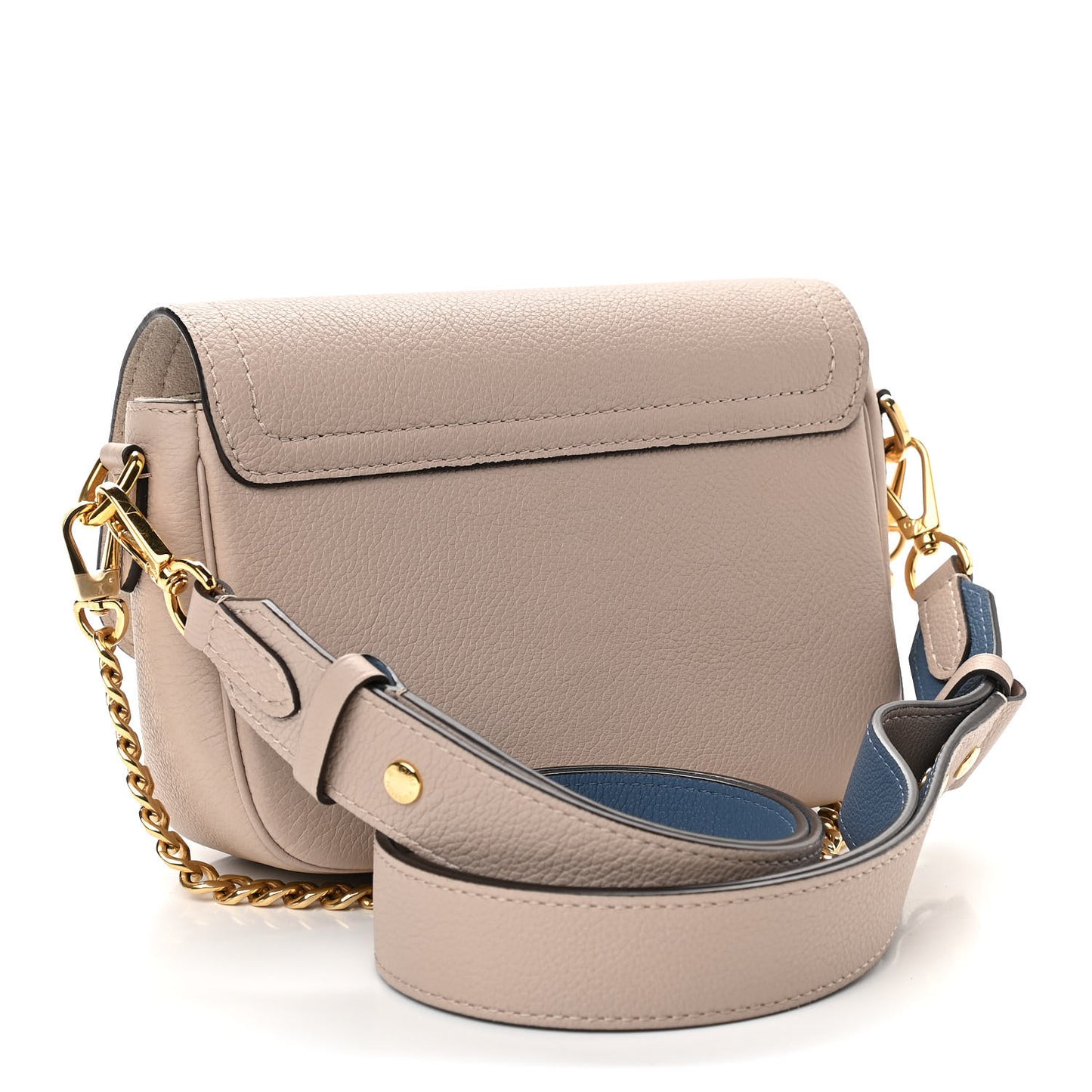 Grained Calfskin Lockme Tender Greige