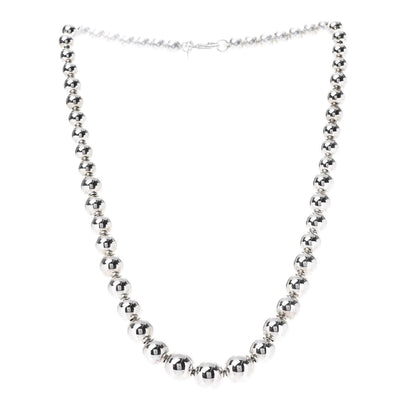 Tiffany Sterling Silver HardWear Graduated Ball Necklace 3 of 8