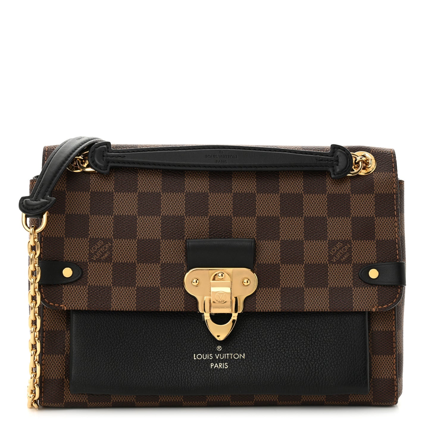 Damier Ebene Vavin PM Black