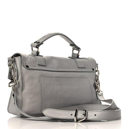 Proenza Schouler Lambskin Tiny PS1 Satchel Fog 3 of 8