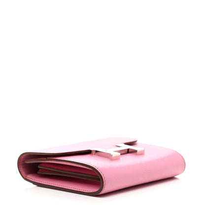 Hermes Epsom Constance Short Wallet 5P Pink 4 of 17