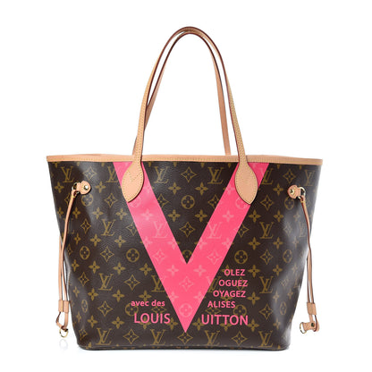 Louis Vuitton Monogram V Neverfull MM Grenade 3 of 10