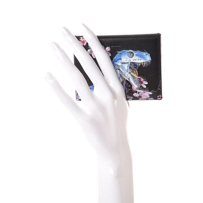 Christian Dior X SORAYAMA Calfskin Card Holder Blue 2 of 8
