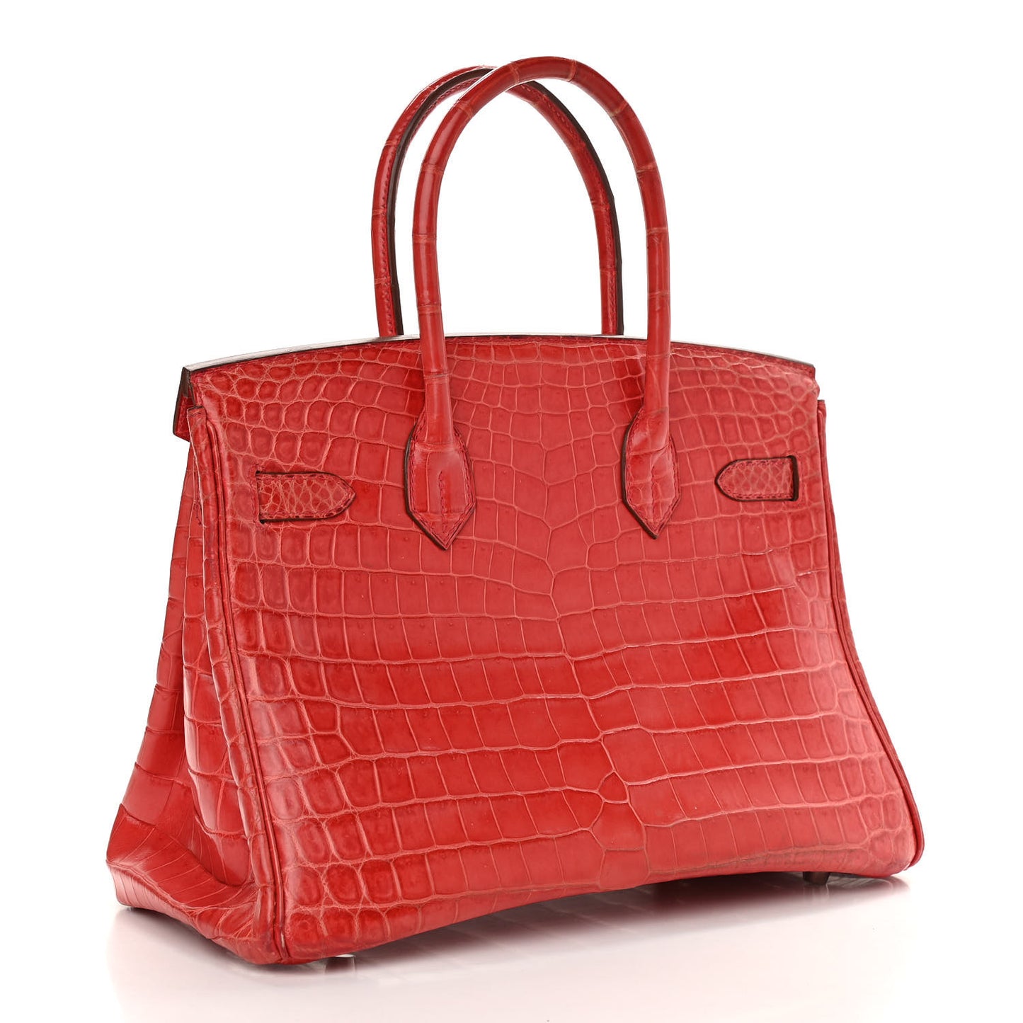 Shiny Niloticus Crocodile Birkin 30 Sanguine