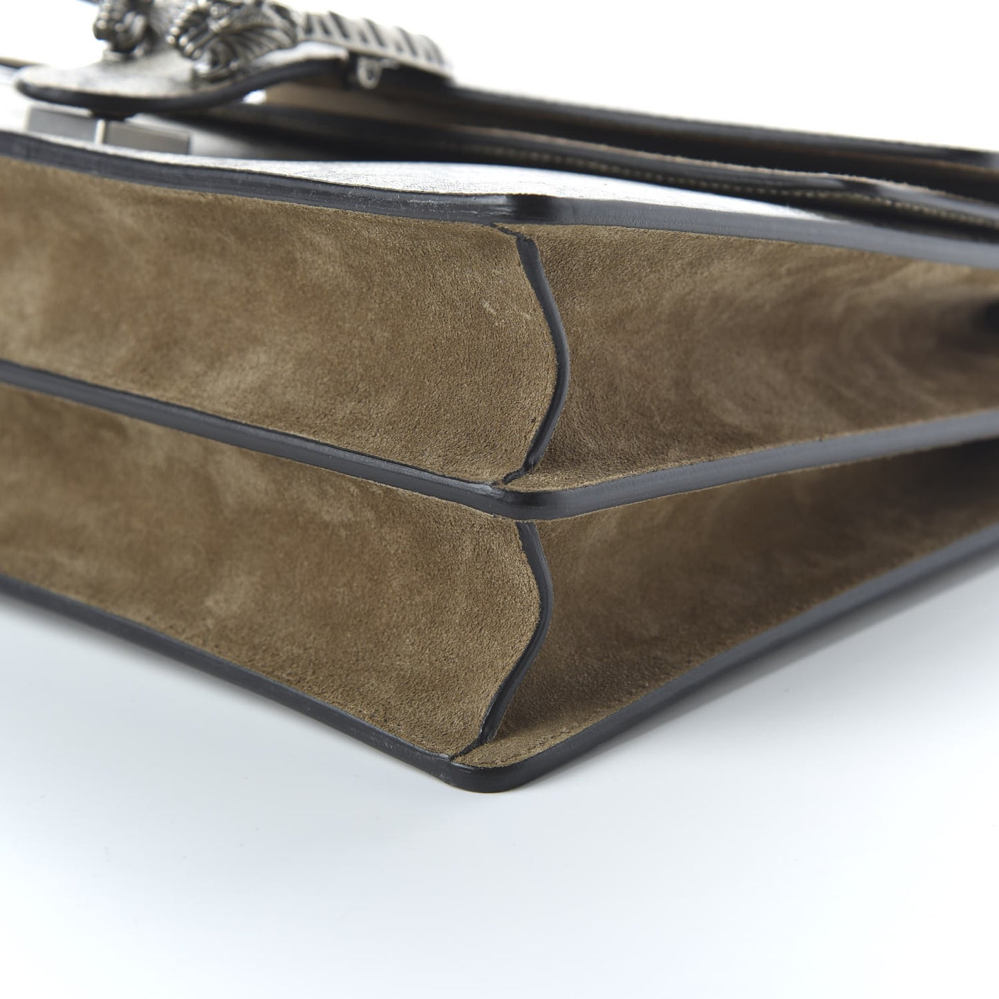 GG Supreme Monogram Medium Dionysus Shoulder Bag Taupe