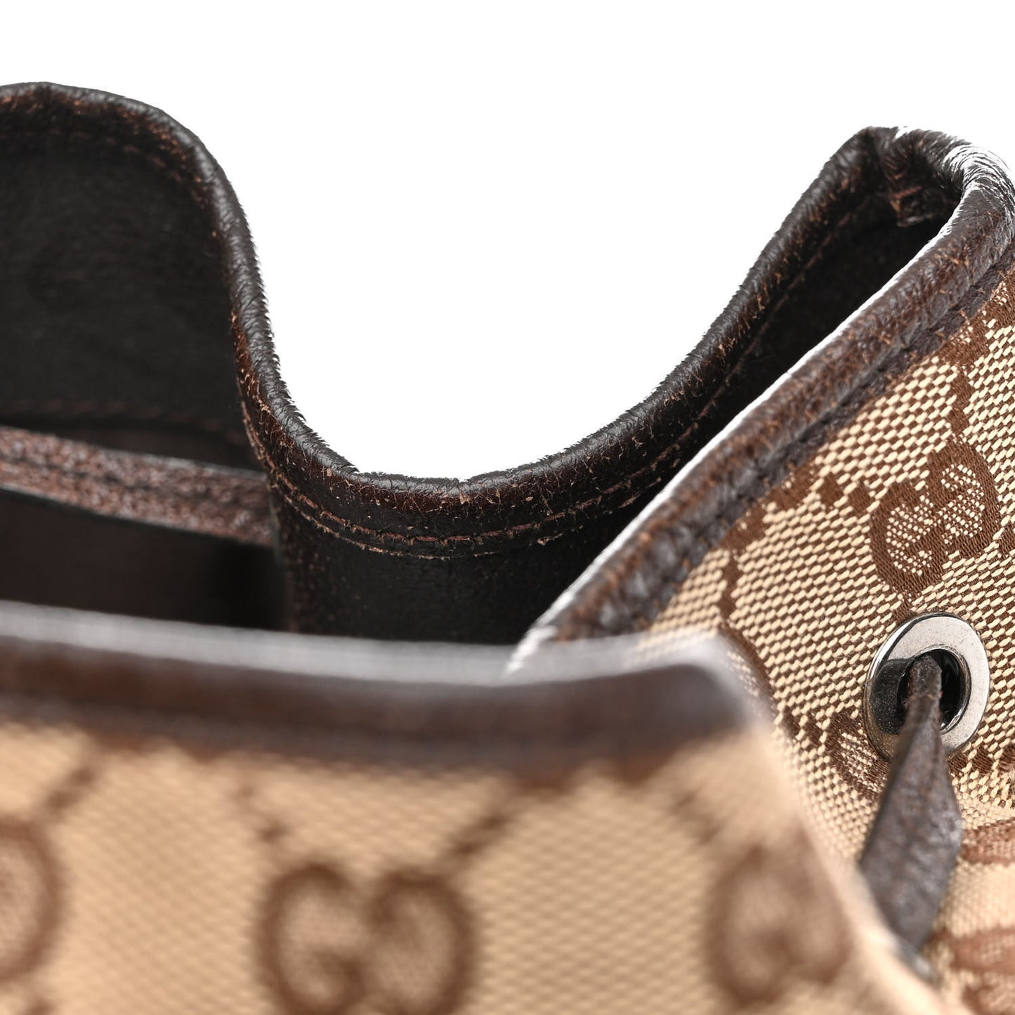 Monogram Backpack Dark Brown