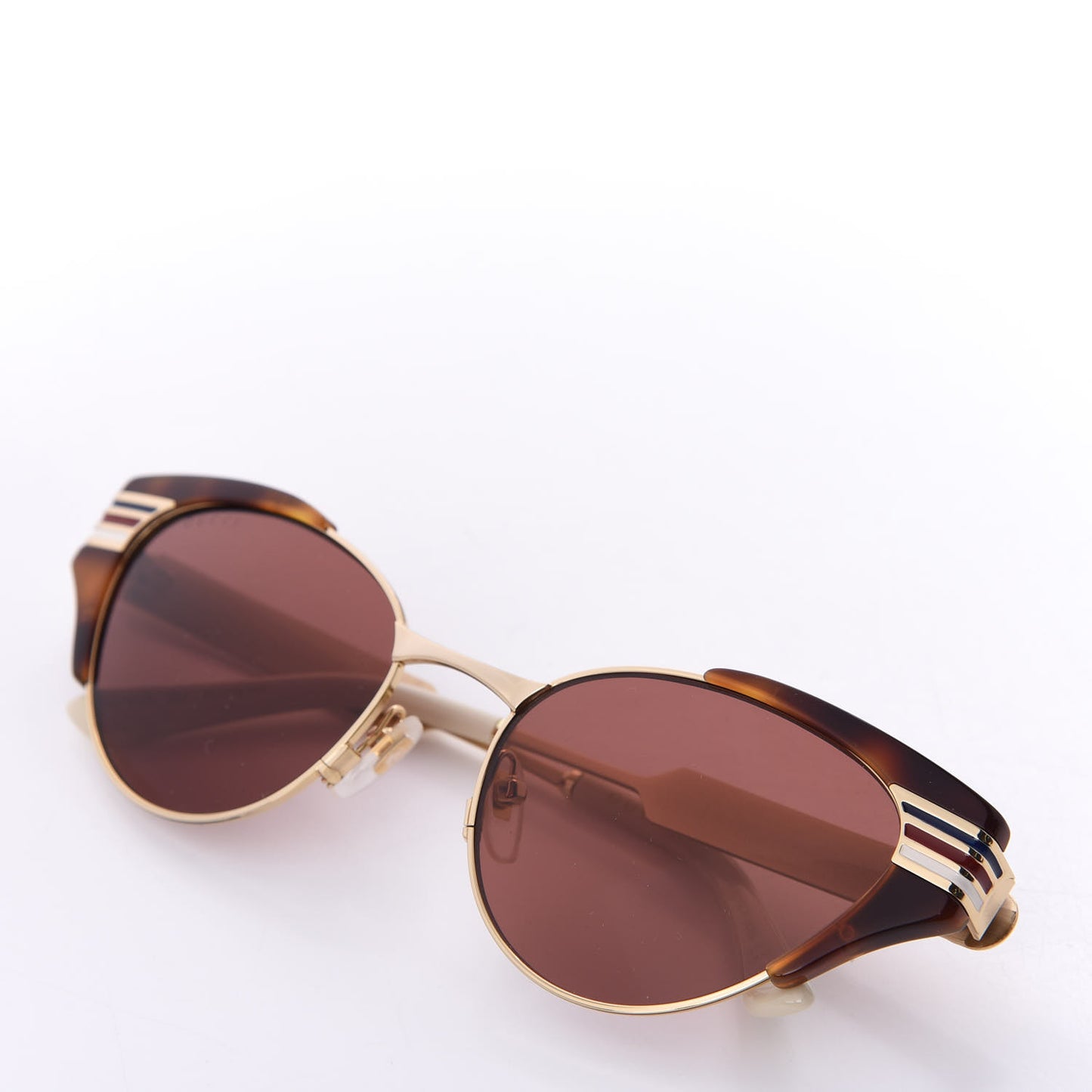 Cat Eye Web Sunglasses GG0522S Tortoise