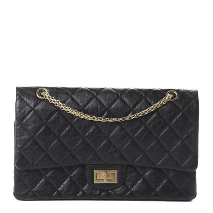Chanel Aged Calfskin Quilted 2.55 Reissue 227 Flap Black 1 of 9