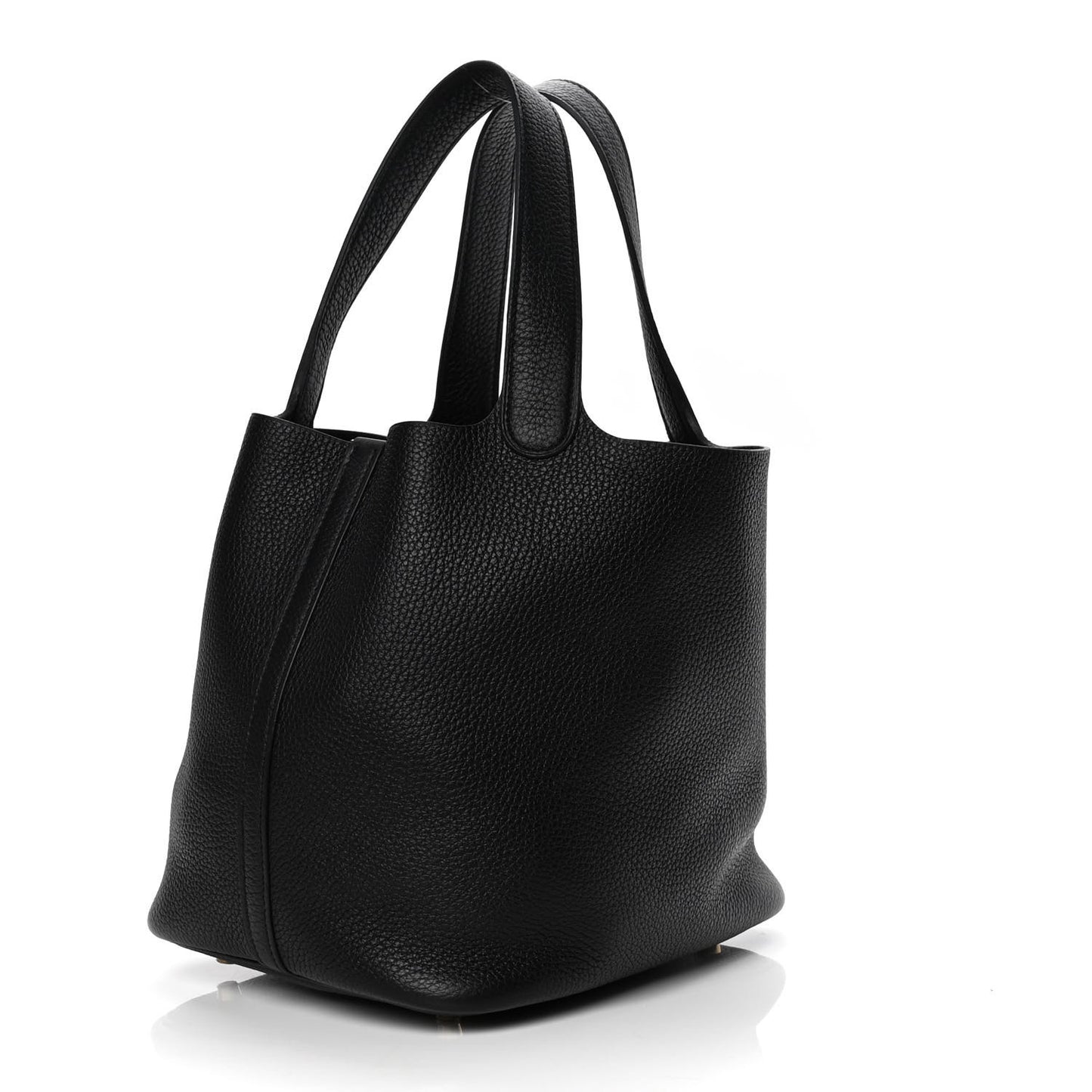 Taurillon Clemence Picotin Lock 22 MM Black