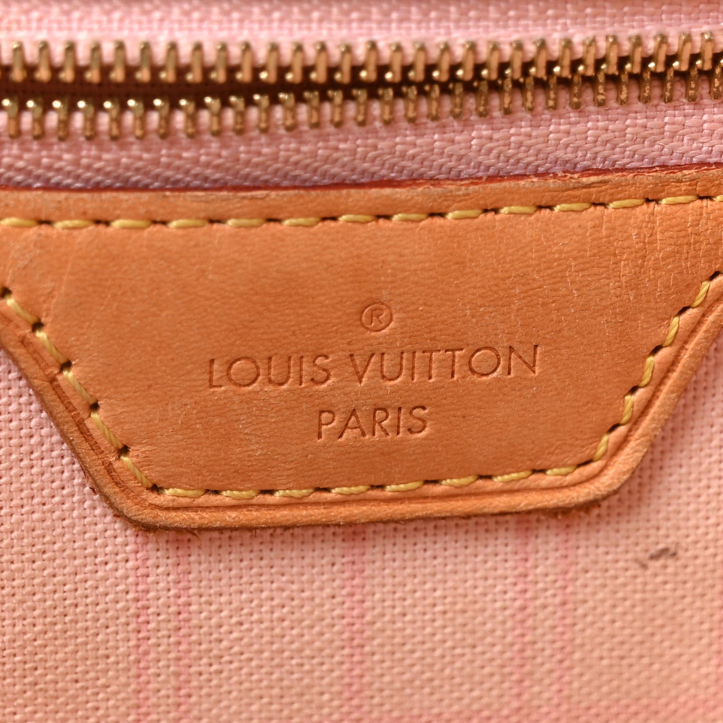 Damier Azur Neo Neverfull MM Rose Ballerine