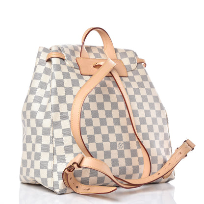 Louis Vuitton Damier Azur Sperone Backpack 3 of 13