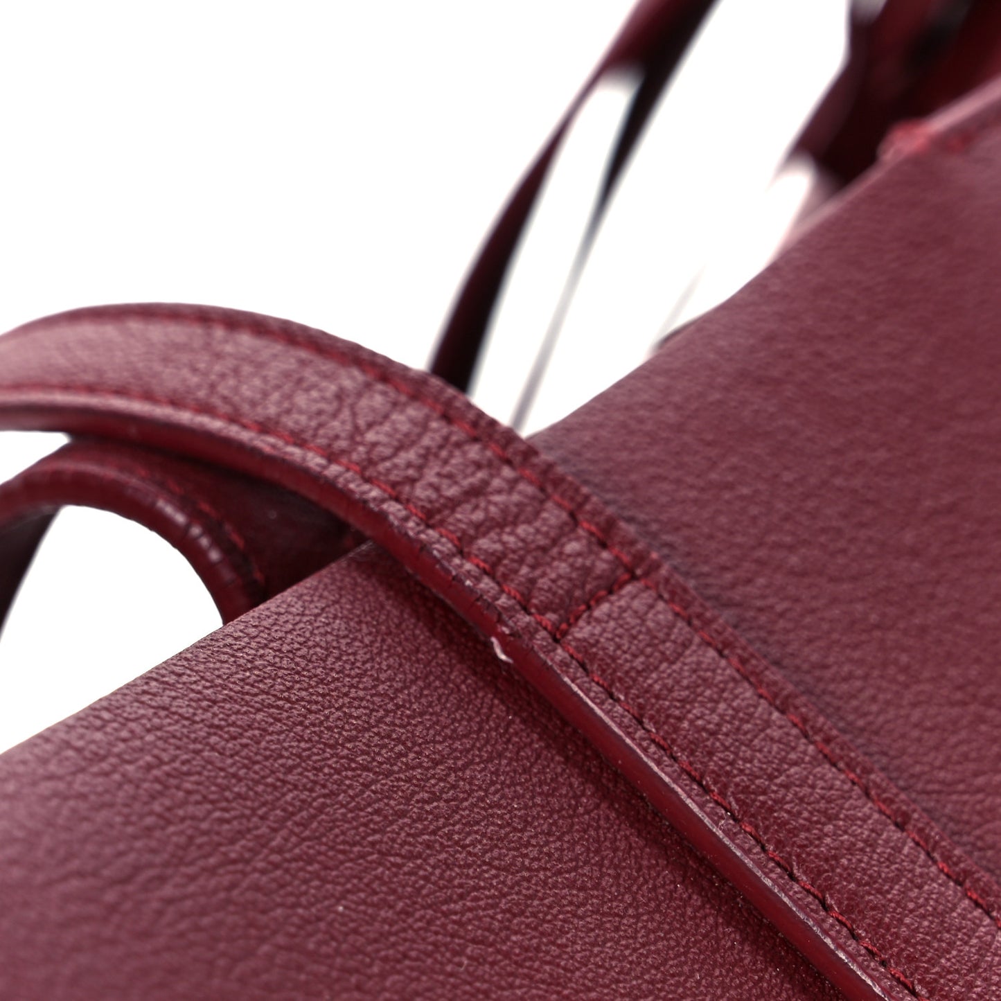 Calfskin Large Shopping Tote Palissandre