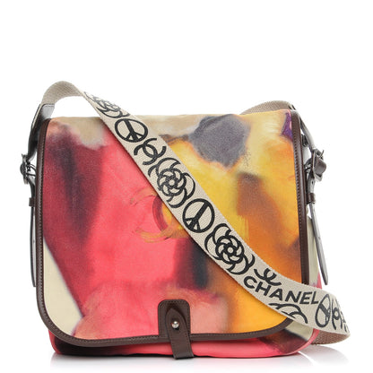 Chanel Printed Ultra Soft Lambskin Medium Flower Power Messenger 1 of 7