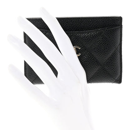 Chanel Caviar Quilted Card Holder Black 2 of 8