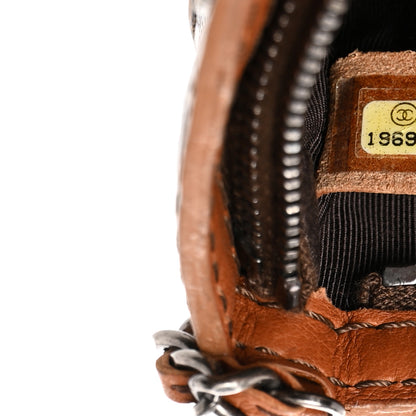 Chanel Calfskin Paris Dallas Holster Shoulder Bag Brown 8 of 8