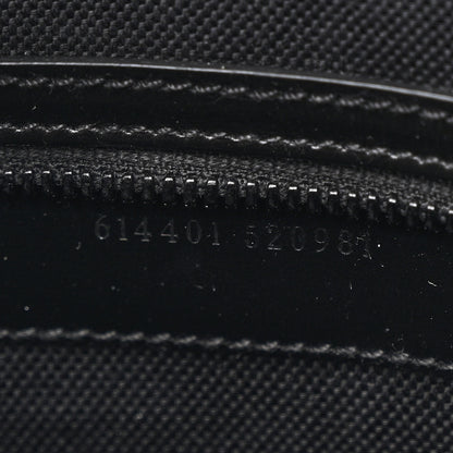 Gucci Boarded Plutone Calfskin Large Horsebit 1955 Duffle Bag Black 7 of 13