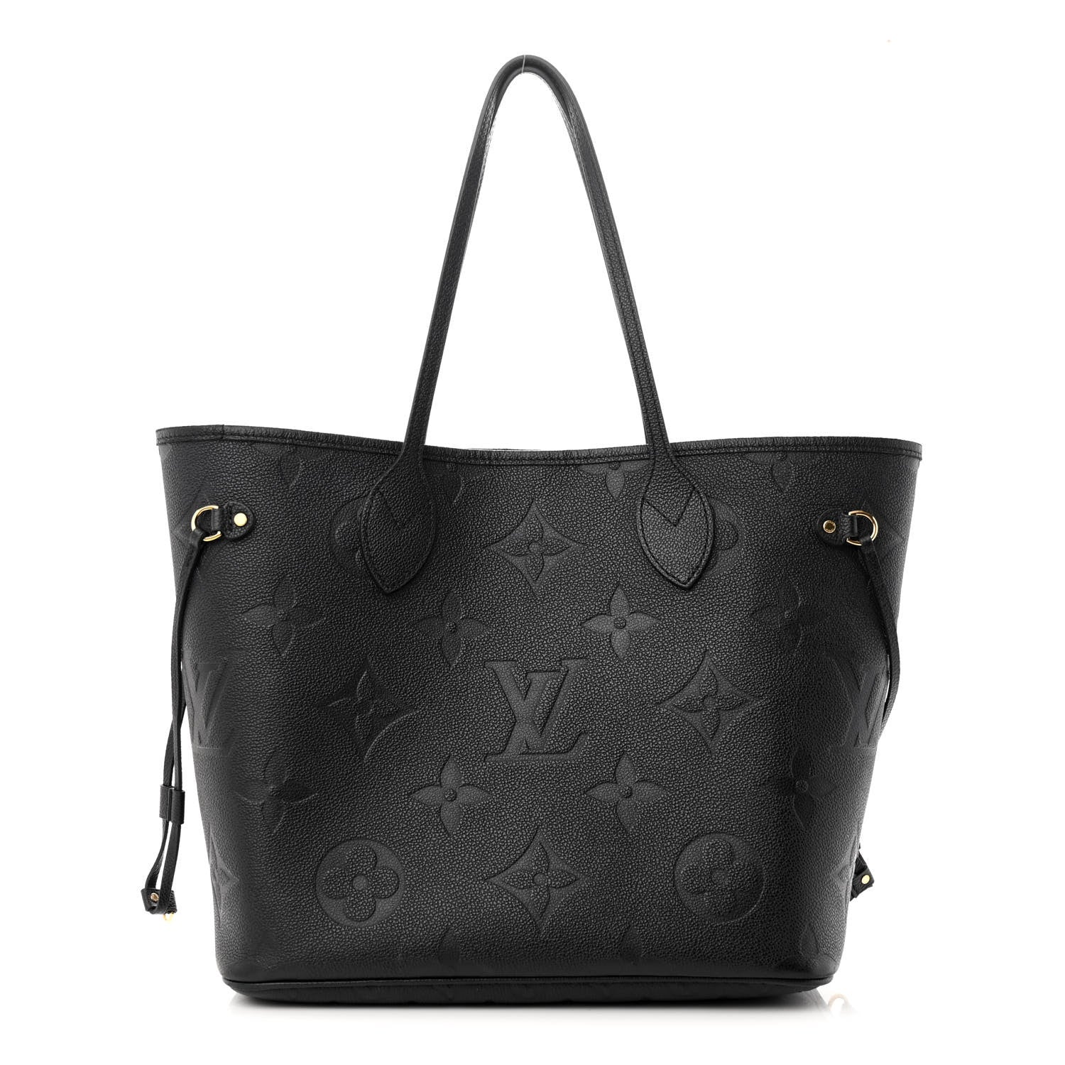 Louis Vuitton Empreinte Monogram Giant Neverfull MM Black 1 of 10