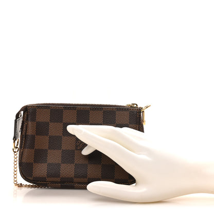 Louis Vuitton Damier Ebene Mini Pochette Accessories 2 of 10