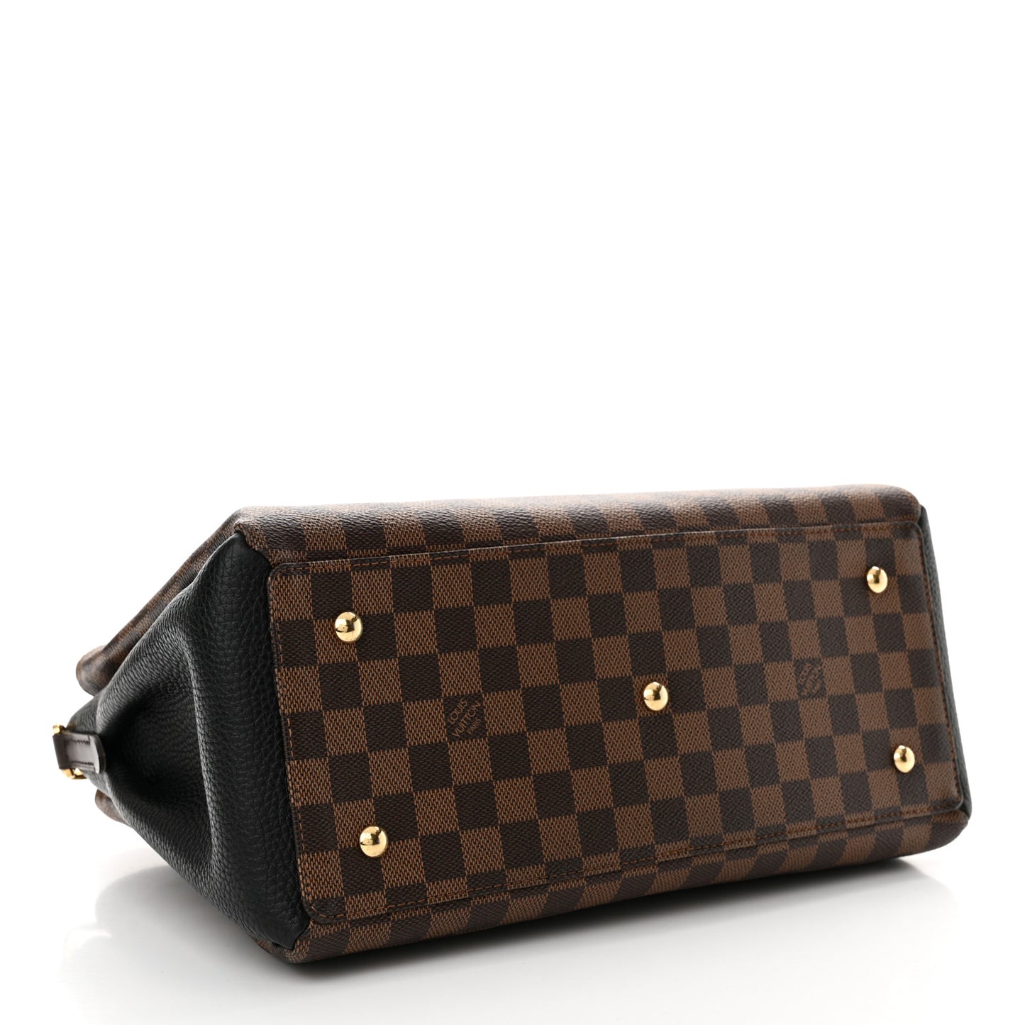 Cuir Taurillon Damier Ebene Normandy Black