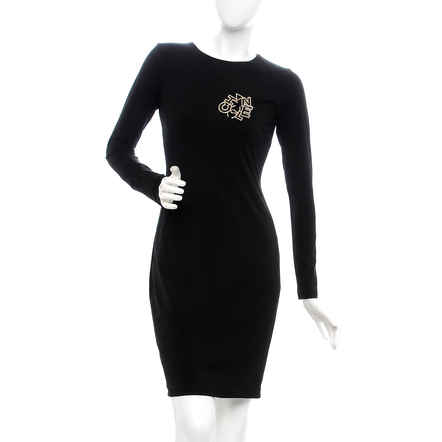 Chanel Metal Logo Brooch Gold 2 of 4