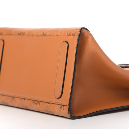MCM Visetos Essential Tote Cognac 11 of 17