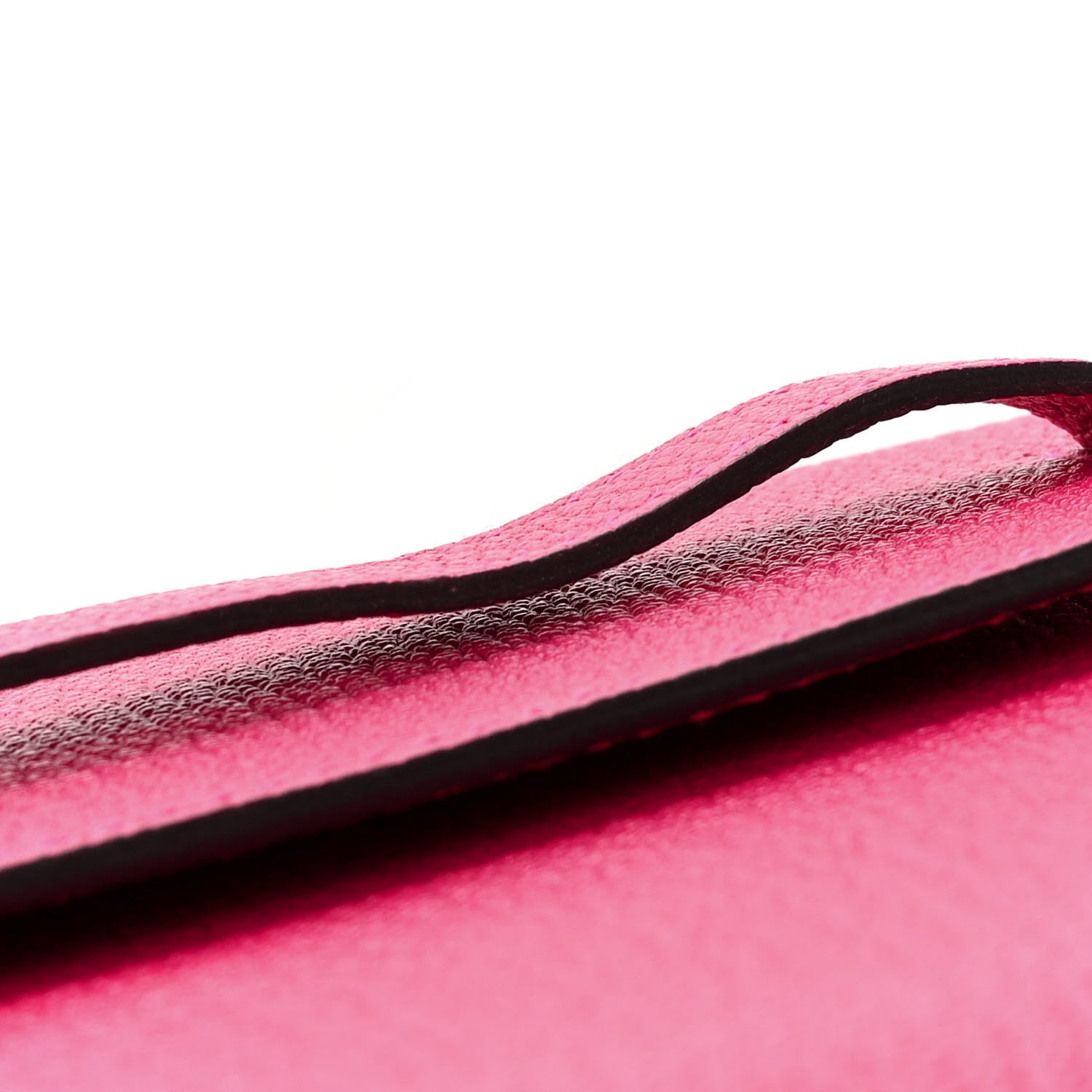 Hermes Chevre Mysore Kelly Wallet To Go Rose Mexico 11 of 12