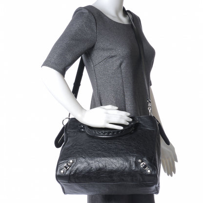 Balenciaga Agneau Giant 12 Silver Hardware Velo Black 2 of 7