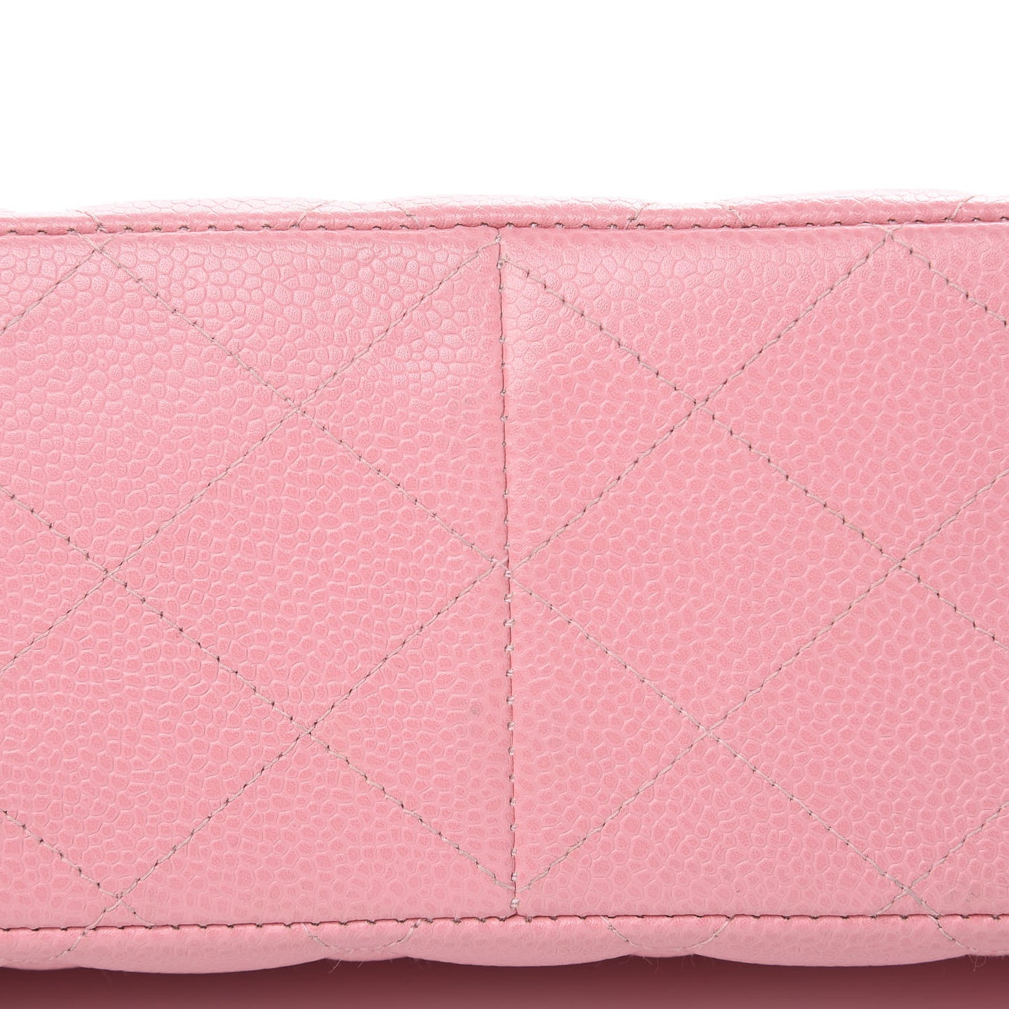 Caviar Quilted Jumbo Single Flap Pink
