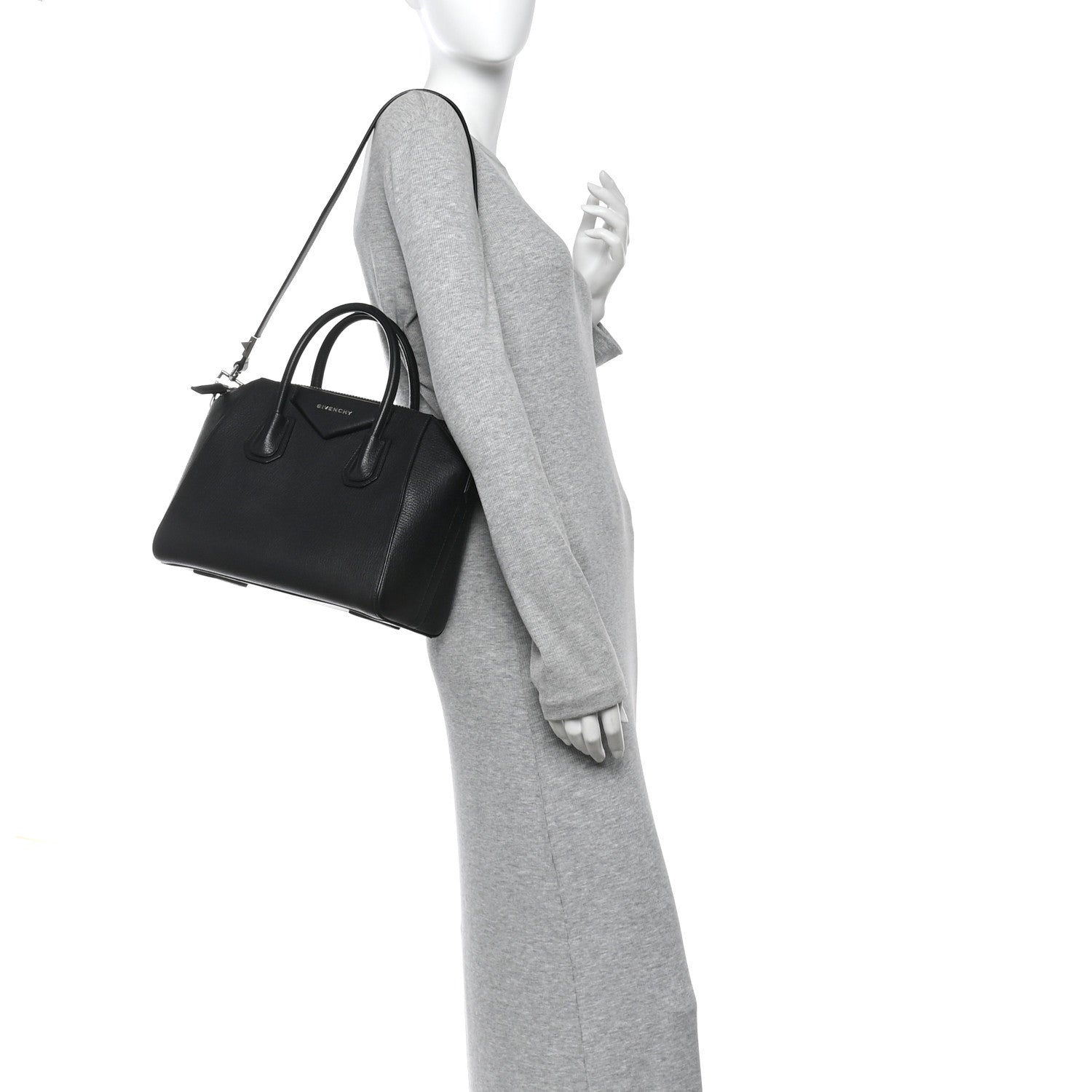 Givenchy Sugar Goatskin Small Antigona Black 2 of 10