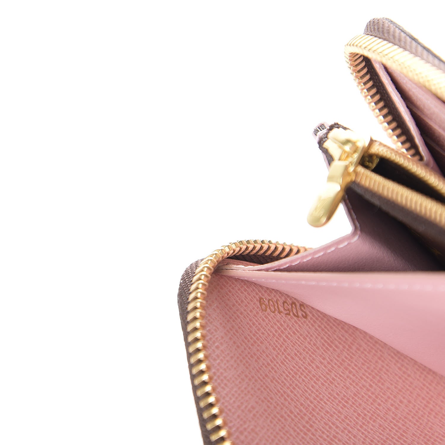 Louis Vuitton Monogram Clemence Wallet Rose Ballerine 9 of 10