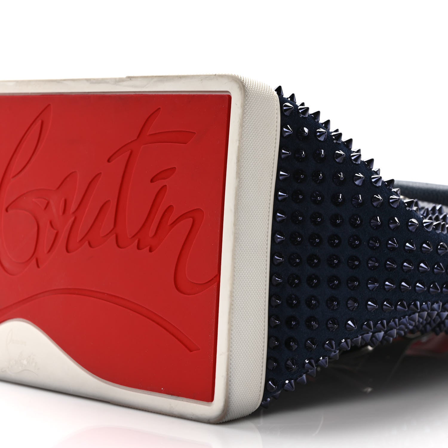 Christian Louboutin Calfskin Spiked Explorafunk Backpack Marine 8 of 10