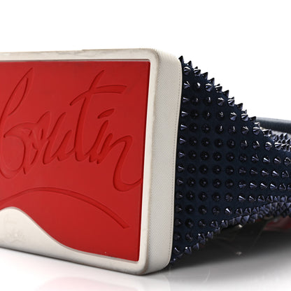 Christian Louboutin Calfskin Spiked Explorafunk Backpack Marine 8 of 10