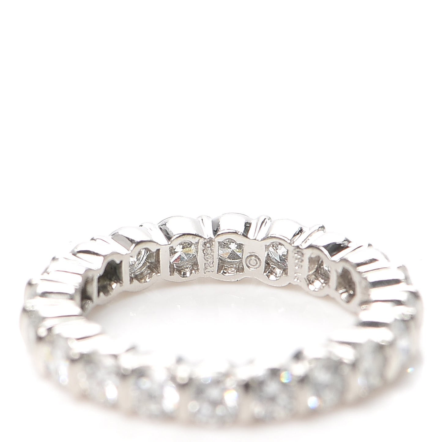 Platinum Diamond 1.30ctw Eternity Band Ring 44 3
