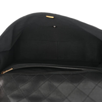 Chanel Caviar Quilted Small XXL Travel Flap Bag Black 7 of 10