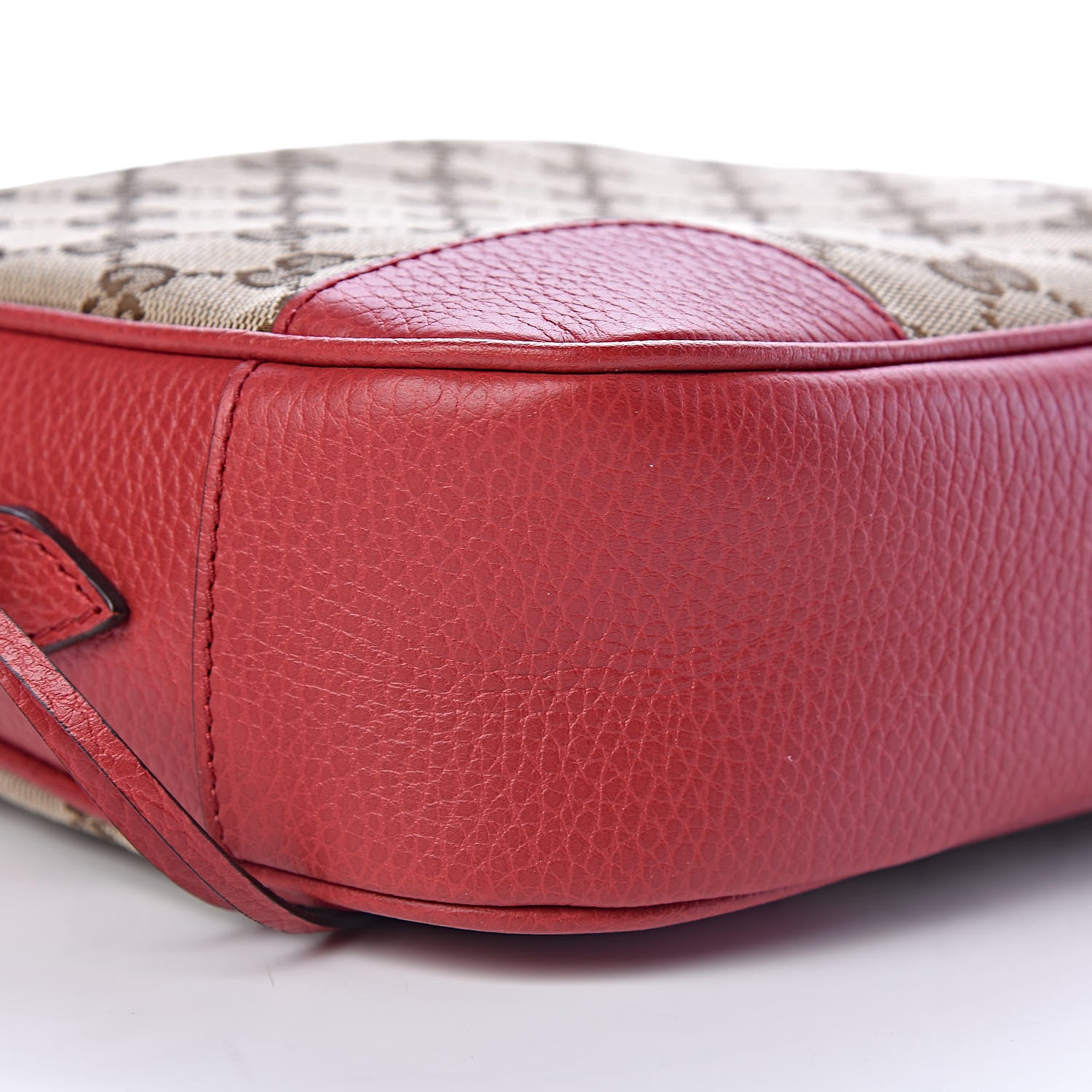 Gucci Monogram Mini Bree Messenger Bag Red 8 of 10