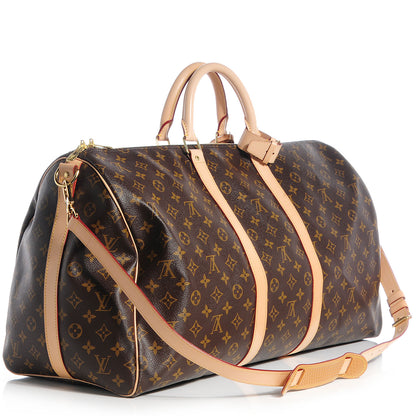 Louis Vuitton Monogram Keepall Bandouliere 55 3 of 8