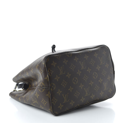 Louis Vuitton Monogram Neonoe MM Black 4 of 9