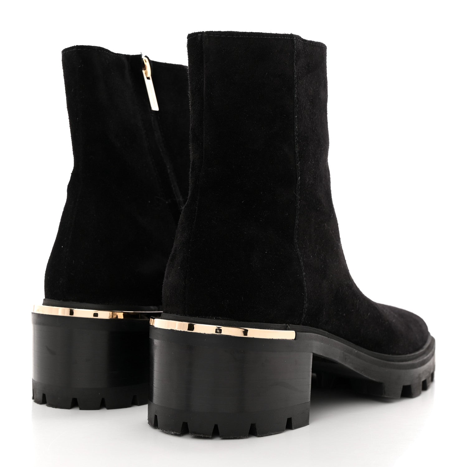 Jimmy Choo Suede Melodie Ankle Boots 36.5 Black 4 of 12