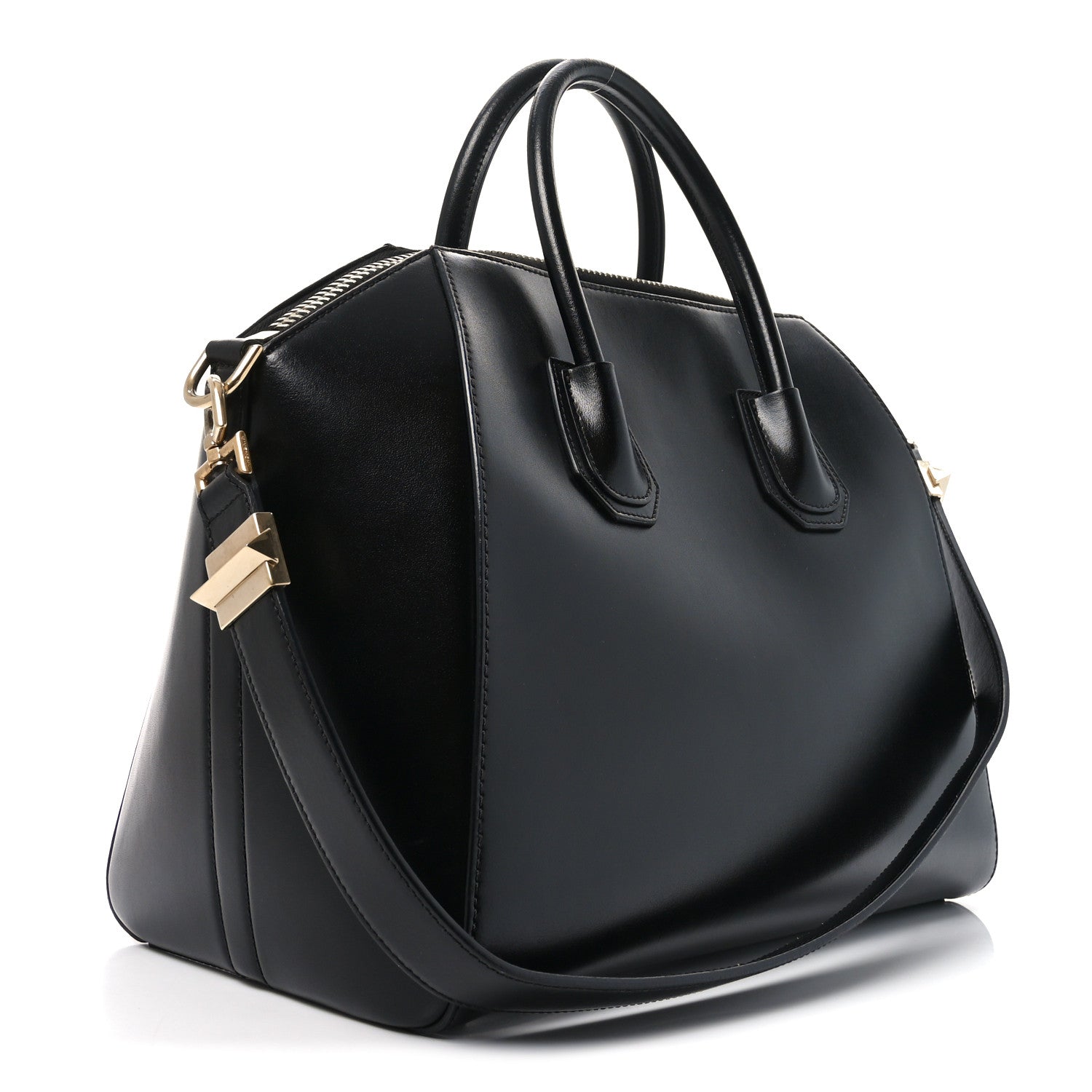 Givenchy Shiny Lord Calfskin Medium Antigona Black 3 of 10