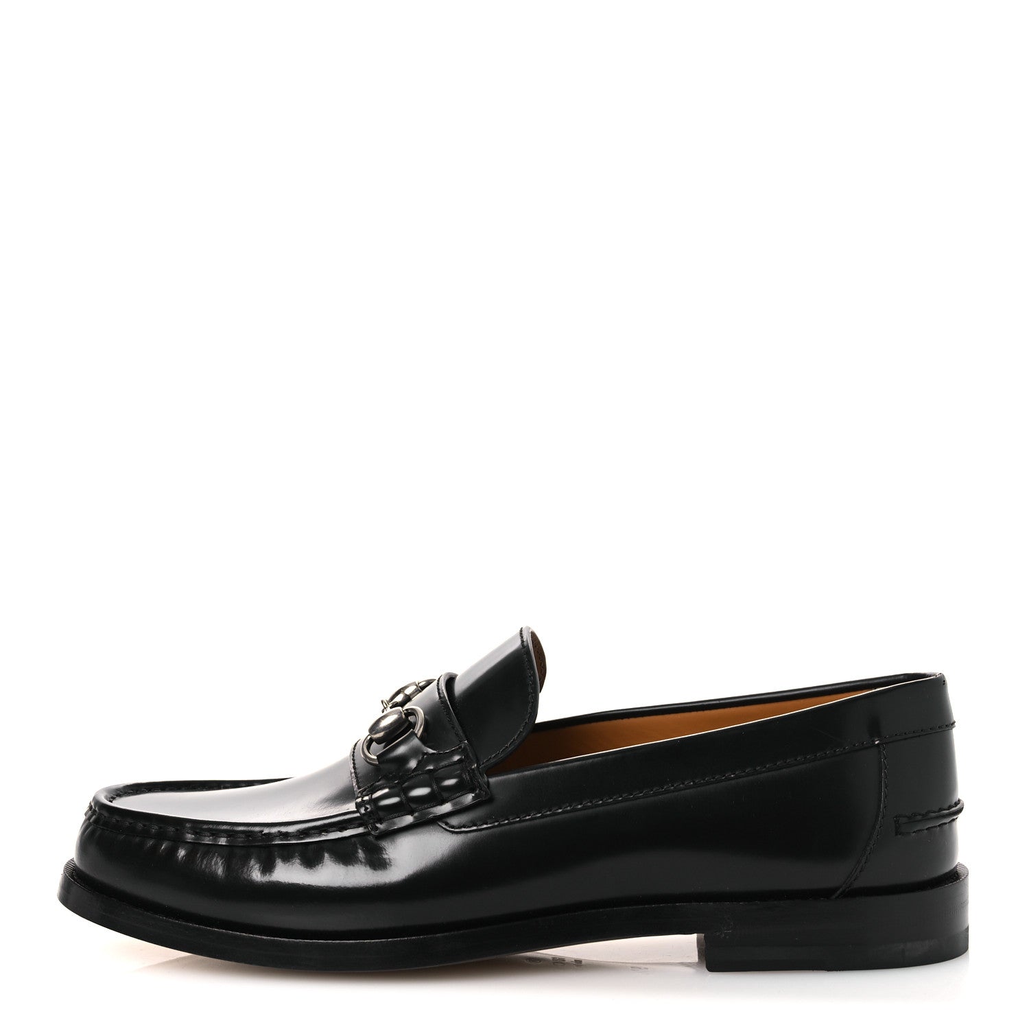 Gucci Millennial Ribot Mens Horsebit Loafers 9.5 Black 1 of 11