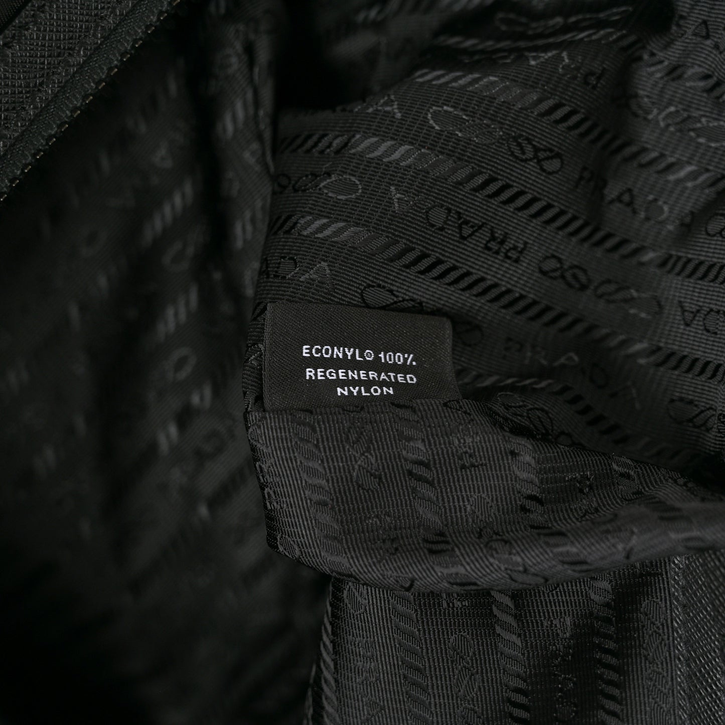 Tessuto Nylon Saffiano Duffle Black