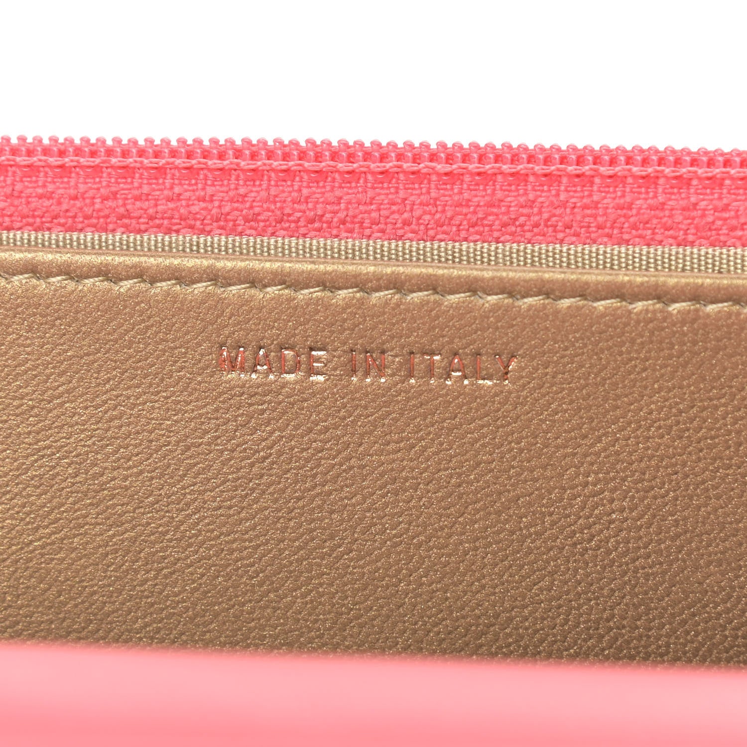 Chanel Lambskin Quilted CC Pearl Crush Wallet on Chain WOC Pink 6 of 11
