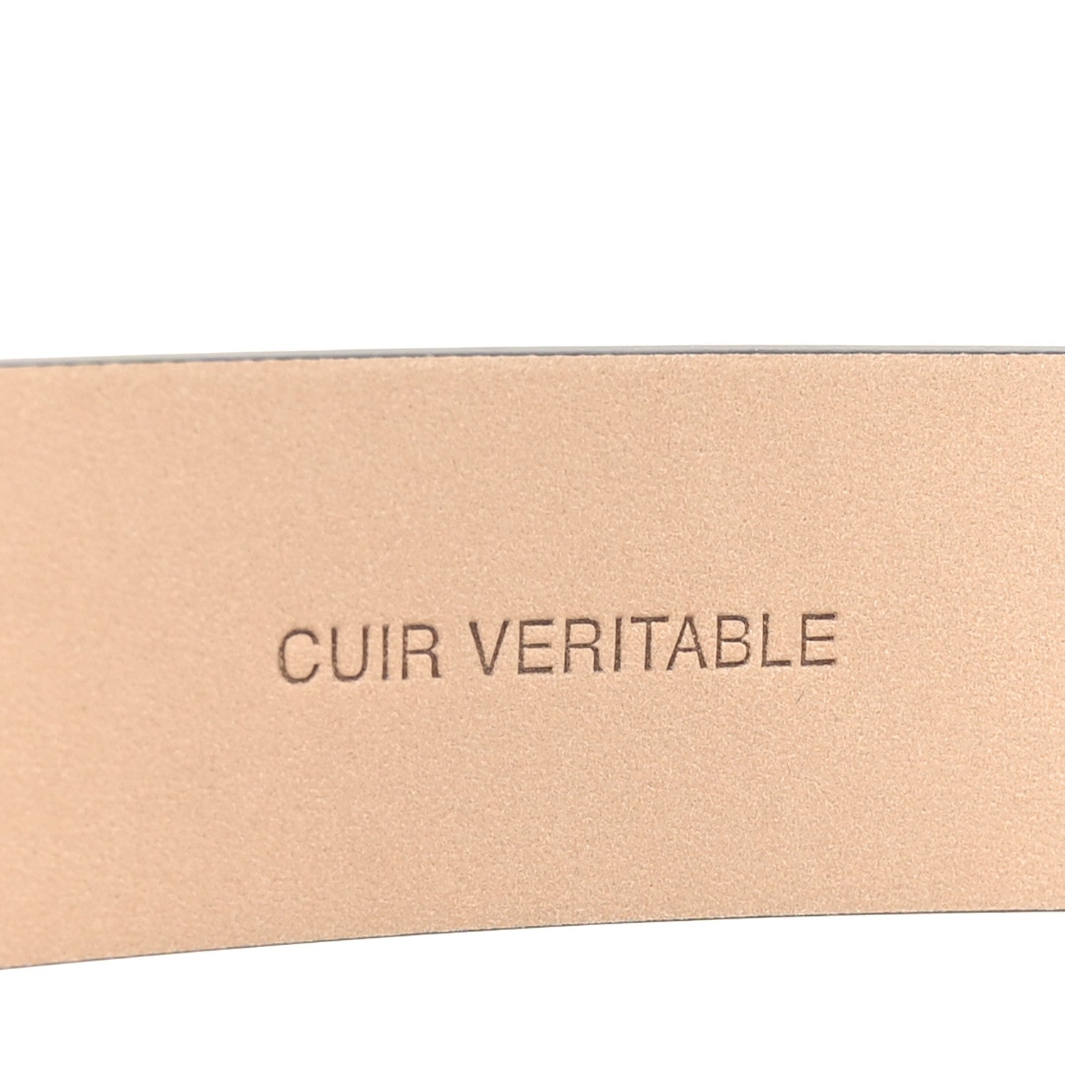 Chanel Calfskin Belt 95 38 Black 5 of 7