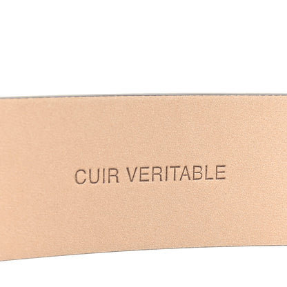 Chanel Calfskin Belt 95 38 Black 5 of 7