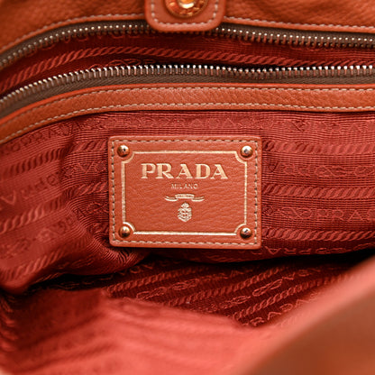 Prada Vitello Daino Tote Cannella 5 of 14
