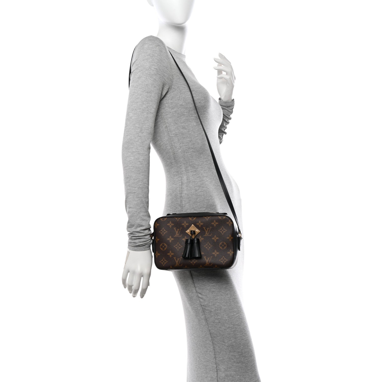 Louis Vuitton Monogram Saintonge Black 2 of 10