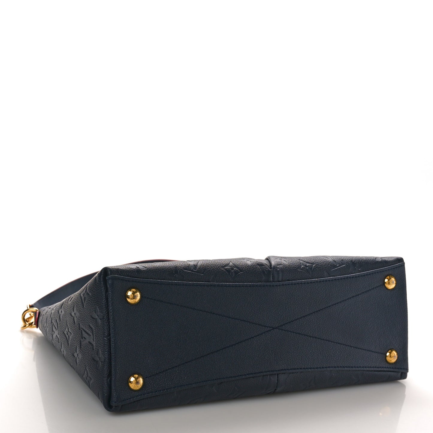 Empreinte V Tote MM Marine Rouge