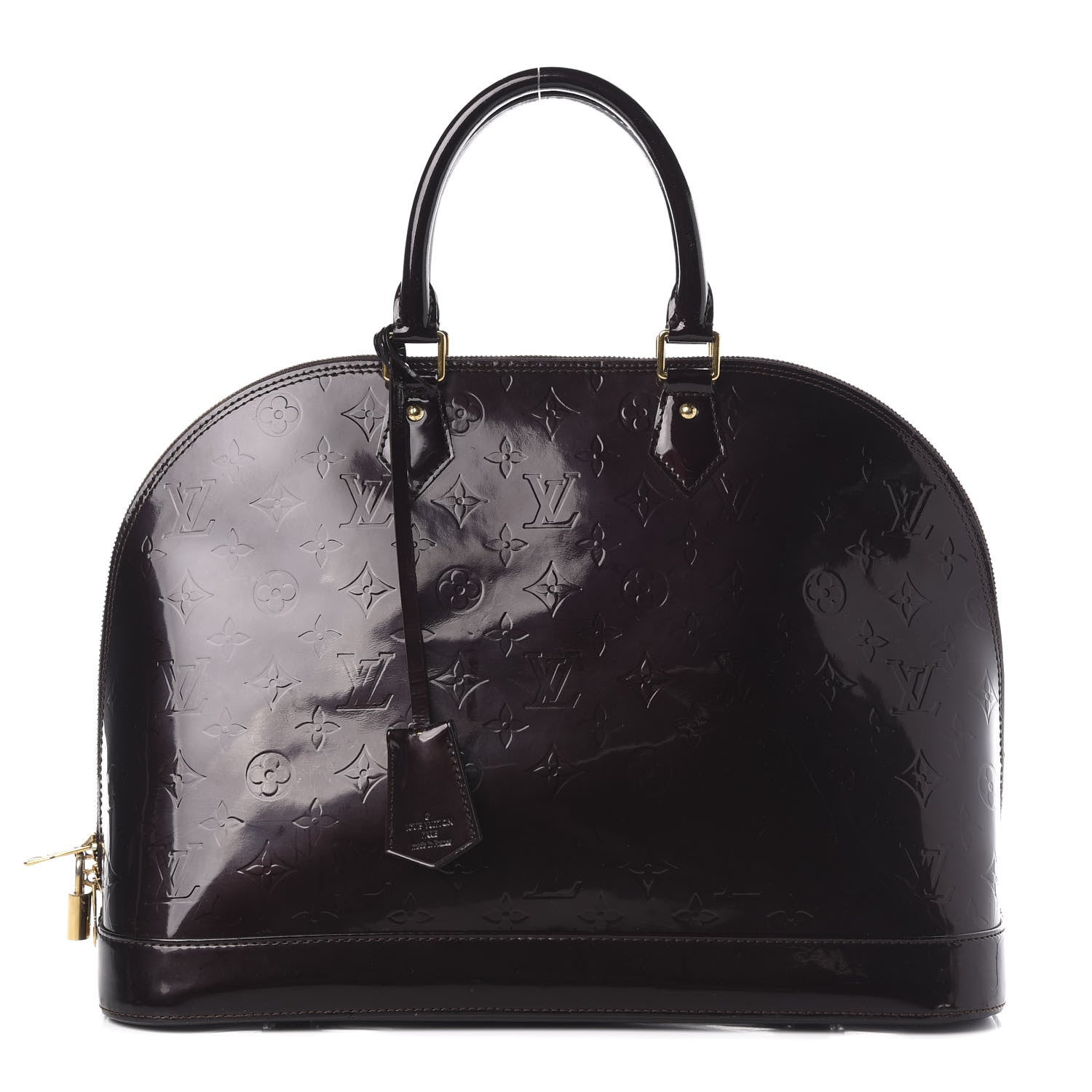 Louis Vuitton Vernis Alma GM Amarante 1 of 17