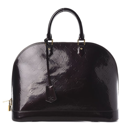 Louis Vuitton Vernis Alma GM Amarante 1 of 17